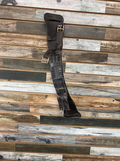 USED  Nylon Dressage Girth With Fluff  Black