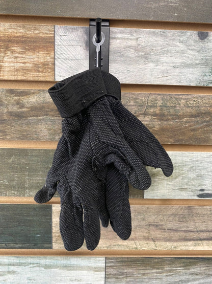 USED  Youth English Riding gloves  Black