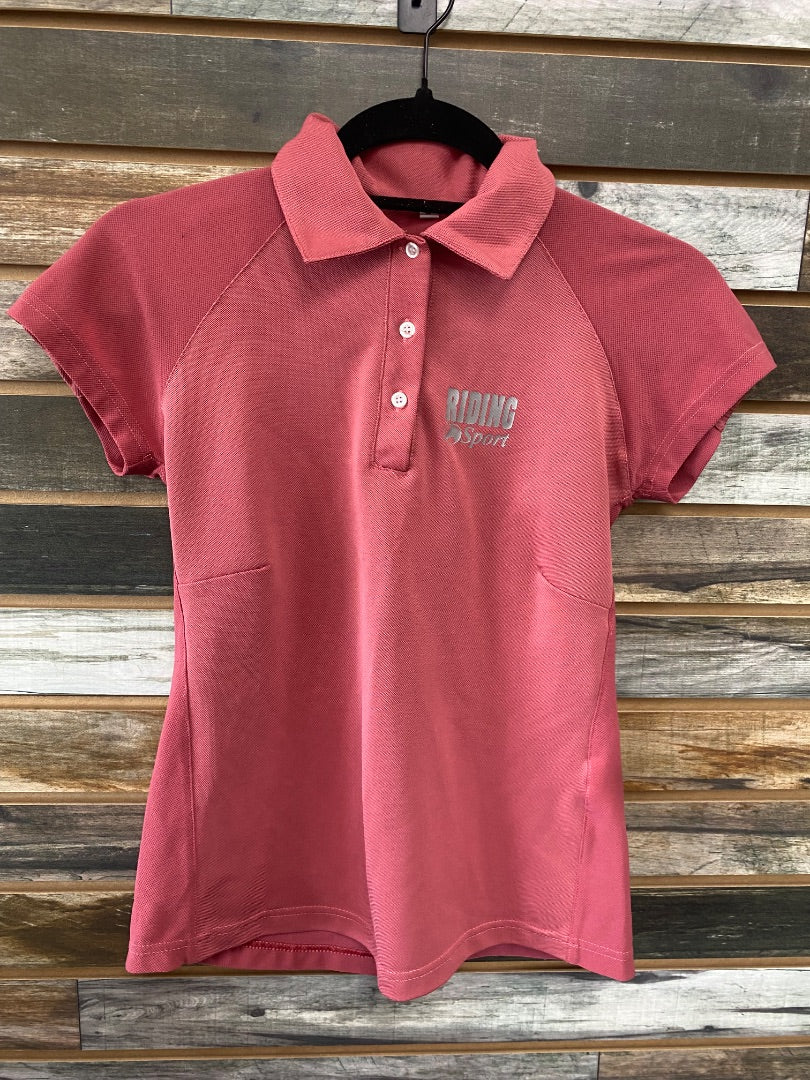 USED Riding Sport Ladies English Riding Polo Small Pink