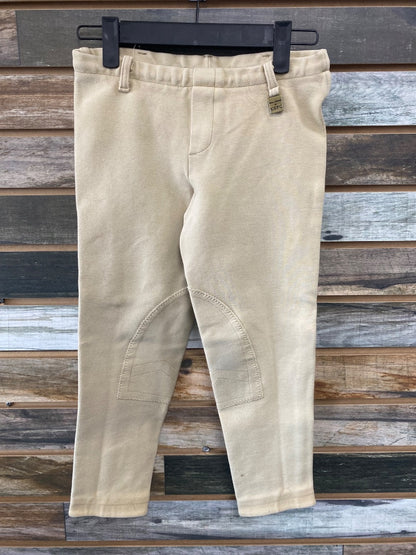 USED Devon-Aire Youth English Breeches Large Tan