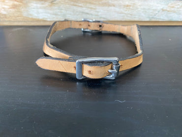 USED  Western Saddle Fender Strap Leather  Tan