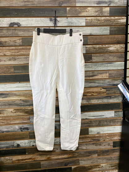 USED Trainers Choice Full Seat Breeches 34 White