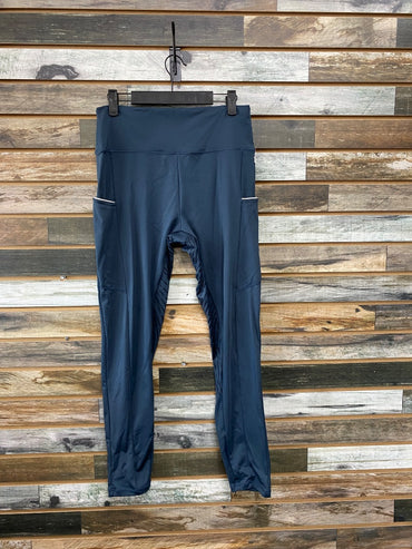 USED Horze Full Seat Breeches 32 Navy