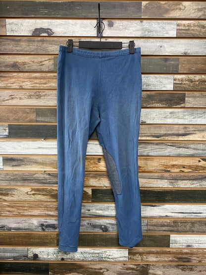USED Devon-Aire Knee Patch Breeches Large Blue