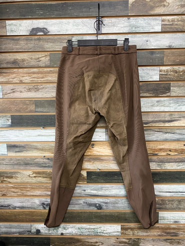 USED Pikeur Full Seat Breeches 24 Brown