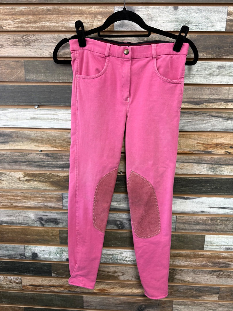 USED  Youth English Breeches Youth 16 Pink