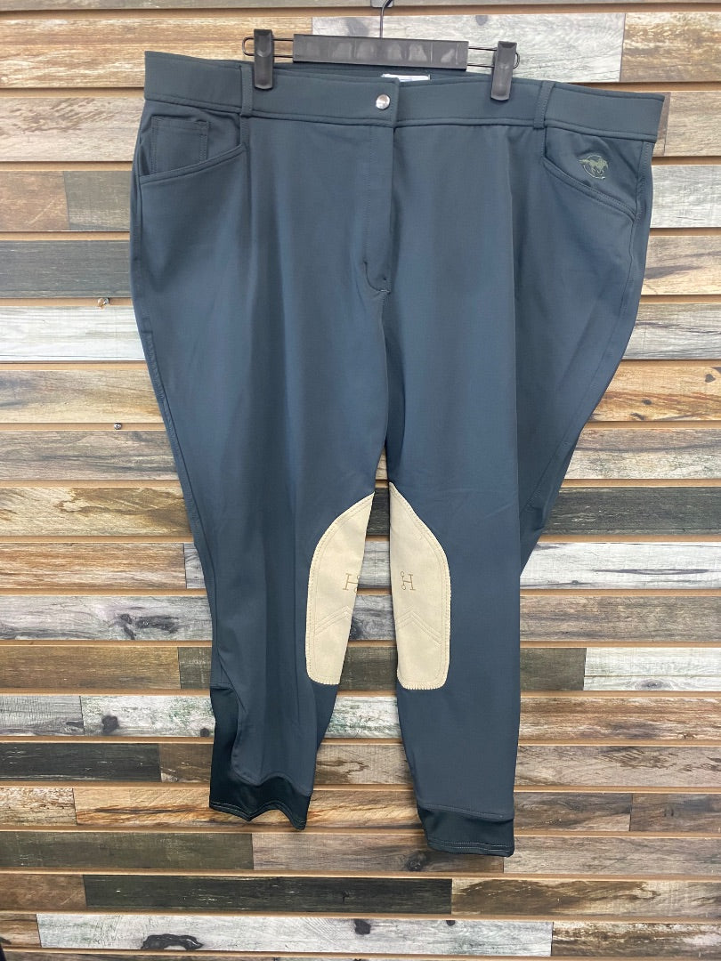 USED Smartpak Knee Patch Breeches 48R Blue