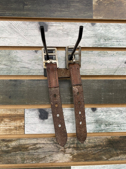 USED Golden Horseshoe Equestrian Girth Extender Cob/Horse Medium Oil