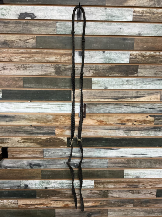 USED  Barrel Reins  Black