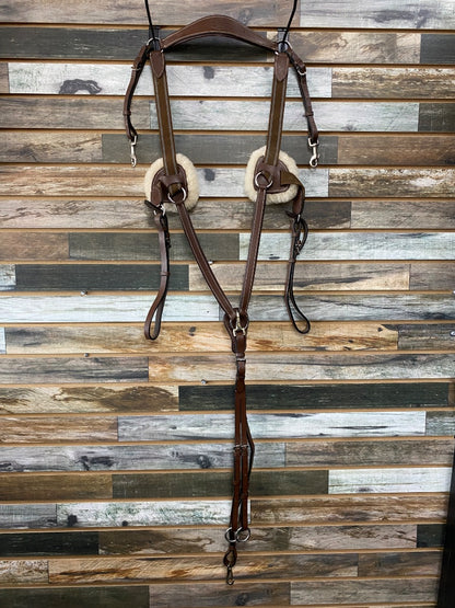 USED HDR 5-Point Breastplate Horse Medium Oil