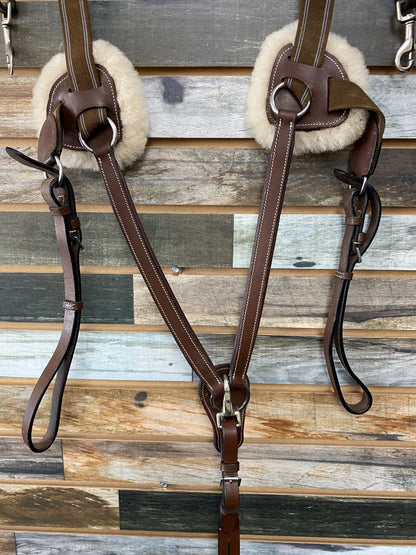 USED HDR 5-Point Breastplate Horse Medium Oil