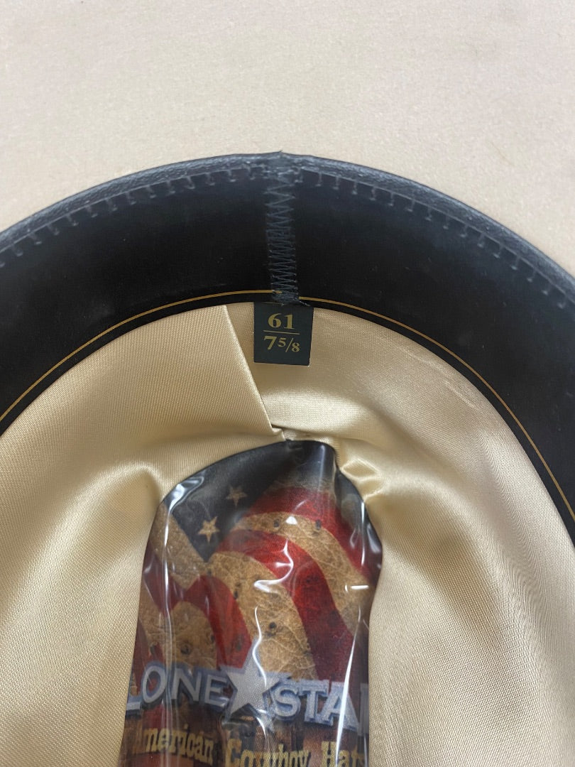 USED Lone Star Ladies Western Hat 7 5/8 Beige