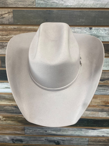 USED Lone Star Ladies Western Hat 7 1/2" Light Grey