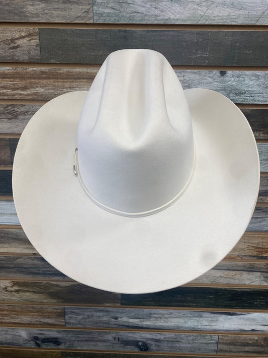 USED Serratelli Hat Co Ladies Western Hat 7 1/4" White