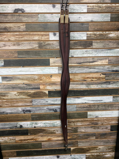 USED Thorowgood English Neoprene Girths 52” Brown