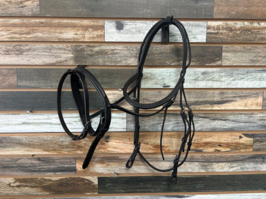 USED  Dressage Bridle Full Black