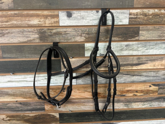 USED  Dressage Bridle Full Black