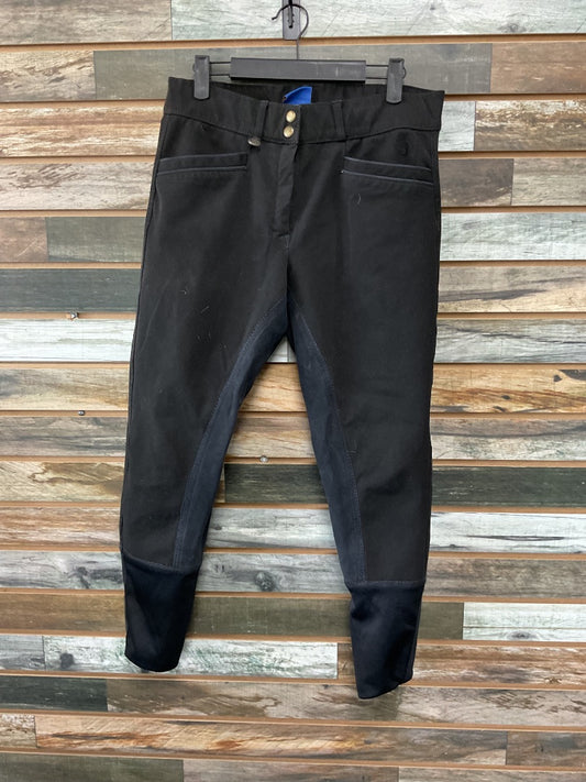 USED Ovation Full Seat Breeches 30R Black