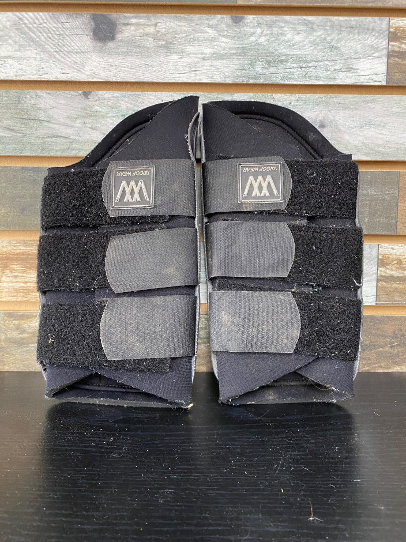 USED Woof Wear Brushing Boots Large Black
