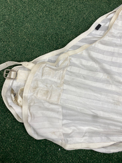 USED Golden Horseshoe Equestrian Fly Sheet 72” White