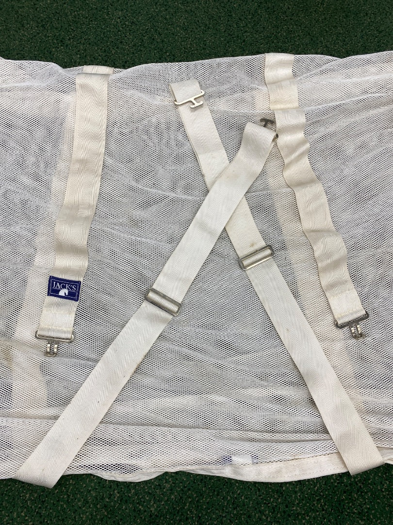 USED Jacks Fly Scrim Sheet 78” White