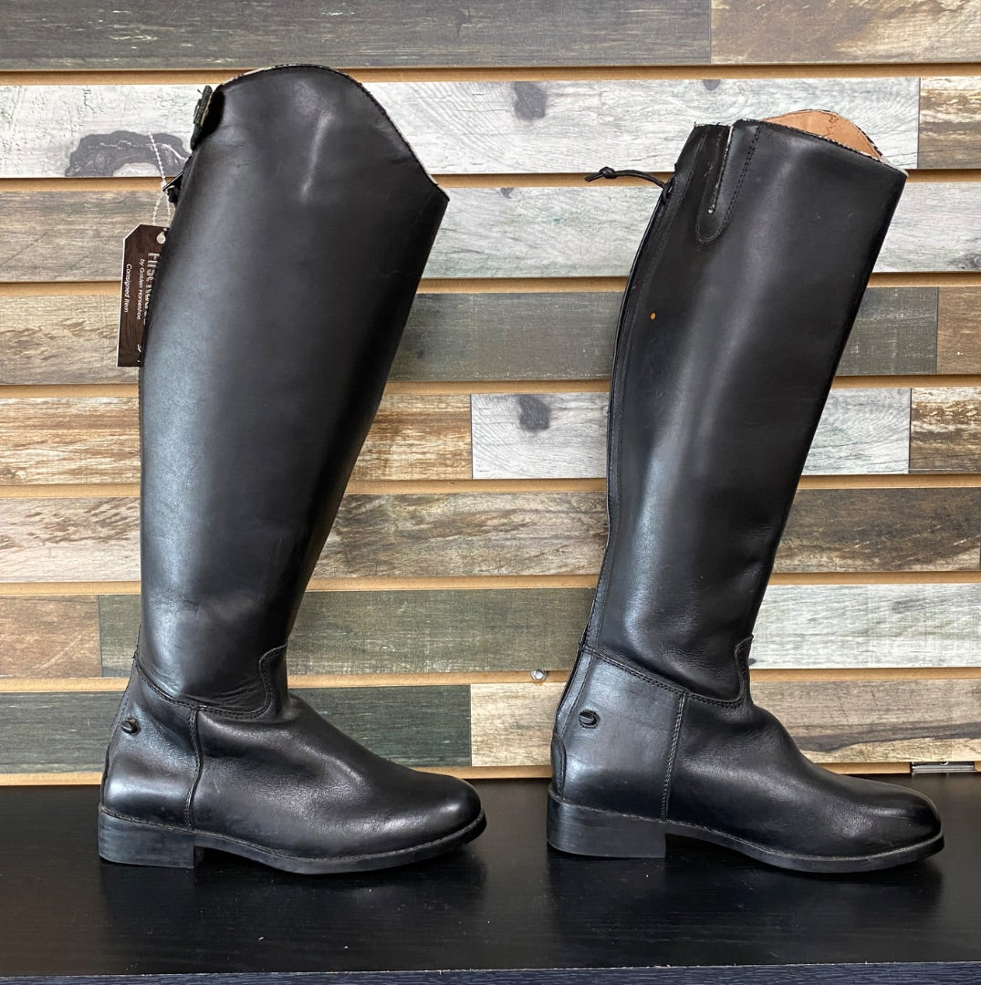 USED Dublin Ladies Tall Boots 7.5 Black
