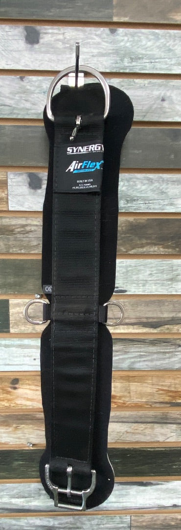 USED Weaver Synergy Airflex Air Flex Black Western Cinch 30" Black