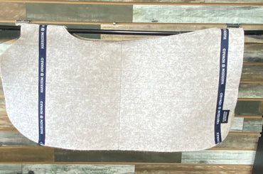 USED Harrison Howard Thin Saddle Pad Liner, Wool 32 x 32” Linen
