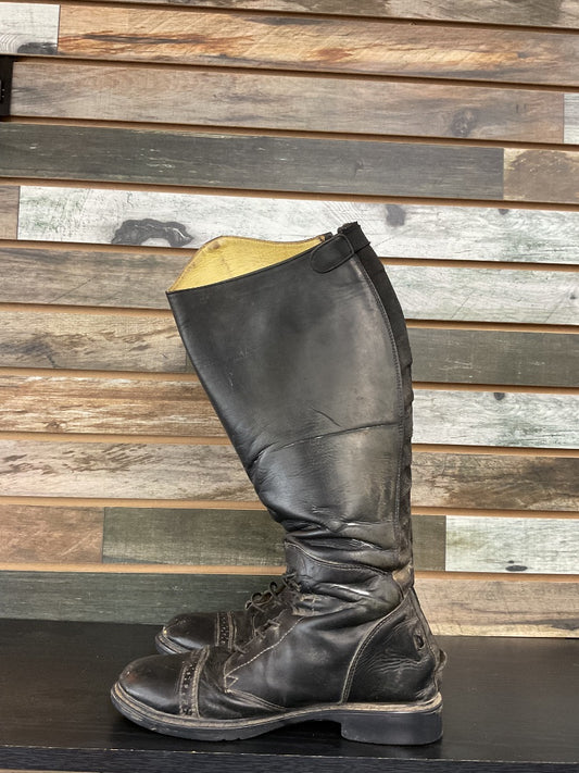 USED Tuffrider Ladies Tall Boots 8.5 Black