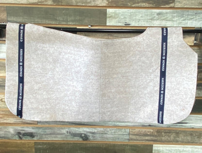 USED Harrison Howard Thin Saddle Pad Liner, Wool 32 x 32” Linen