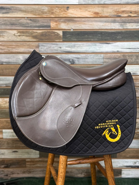 USED Philippe Fontaine Lyon H/J Saddle | 17" Seat, 6" Gullet