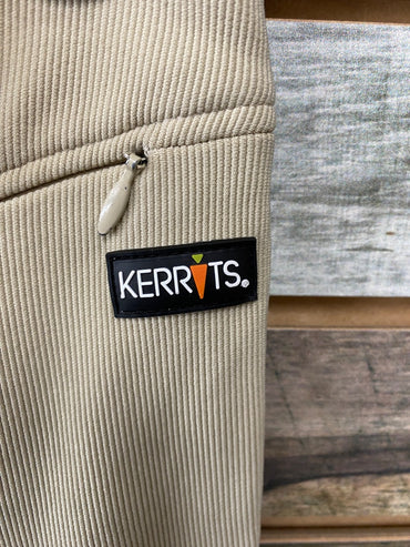 USED Kerrits Ladies English Full Seat Breeches M Tan