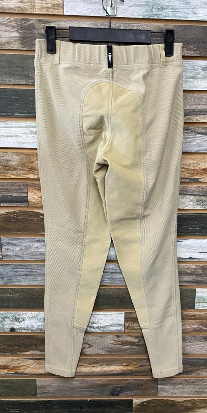 USED Kerrits Ladies English Full Seat Breeches M Tan