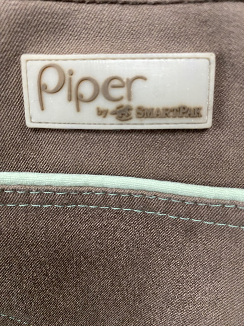 USED Piper by SmartPak Full Seat Breeches 28R Tuape/Teal