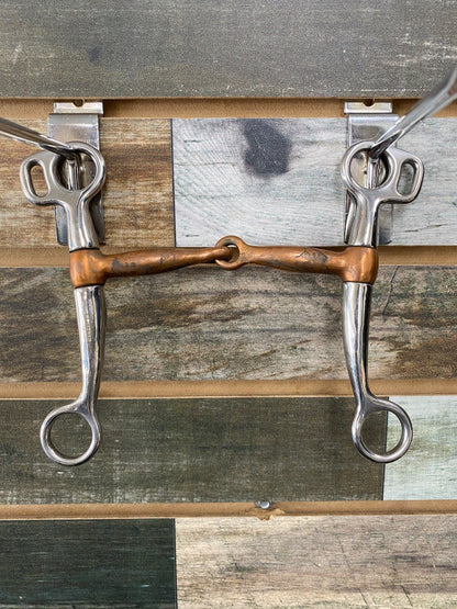 USED Coronet Tom Thumb Snaffle 5" Silver