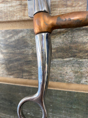 USED Coronet Tom Thumb Snaffle 5" Silver