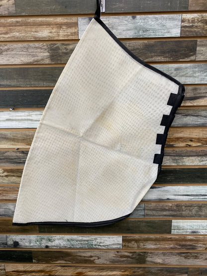 USED  Fly Neck Cover/Mane Tamer XL White