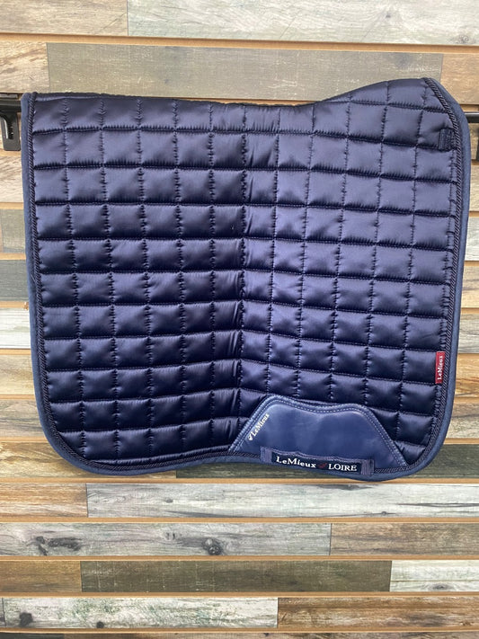 USED LeMieux Dressage Pad Horse Navy