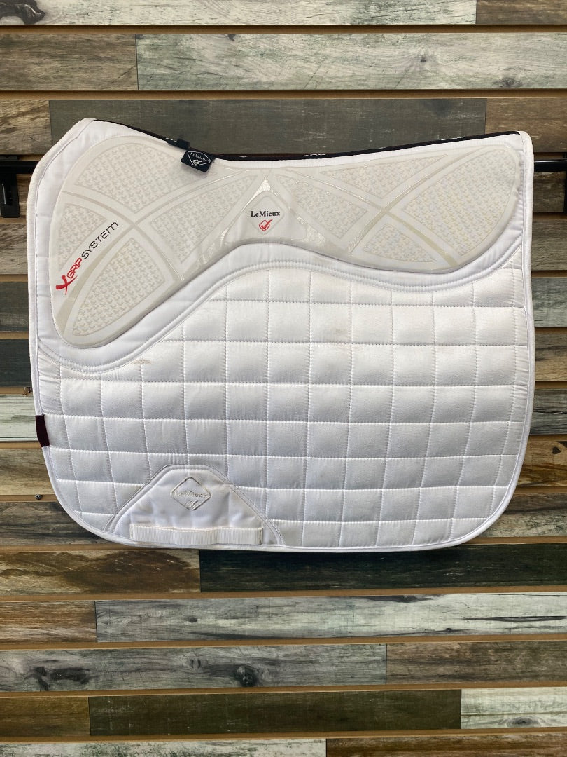 USED LeMieux Dressage Pad Horse White