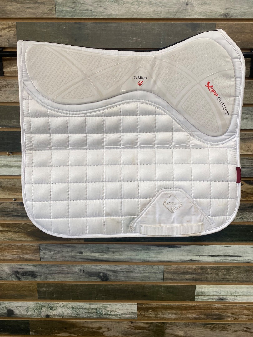 USED LeMieux Dressage Pad Horse White