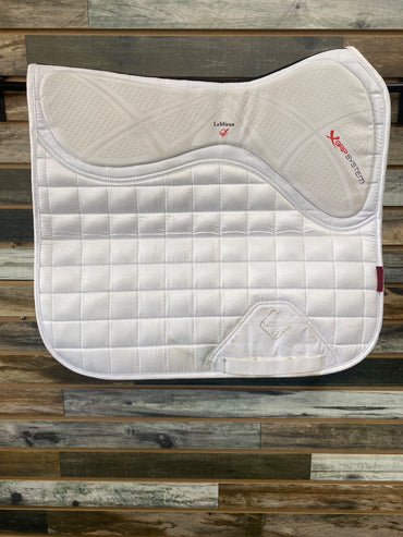 USED LeMieux Dressage Pad Horse White