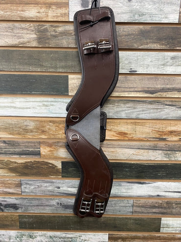 USED Total Rider Fit Elastic Dressage/Surcingle Girth 24” Brown