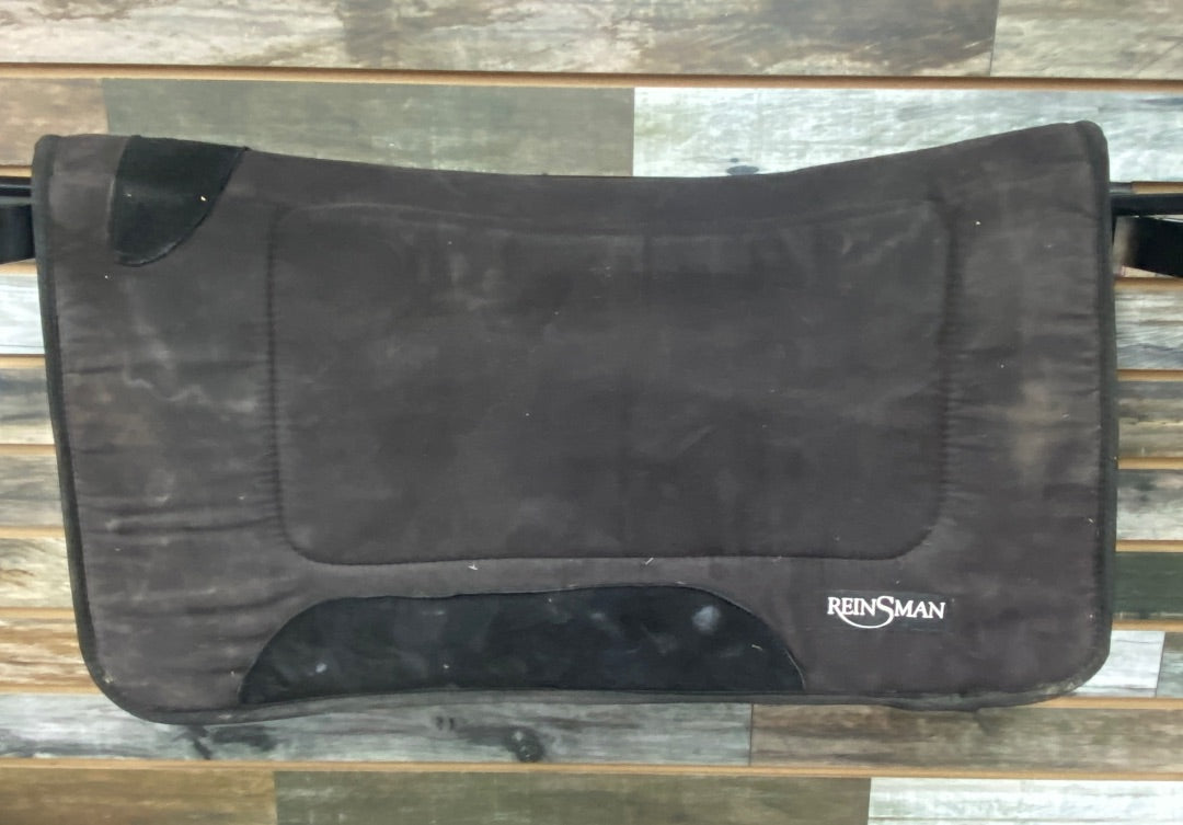 USED Reinsman Square Swayback Contour Saddle Pad