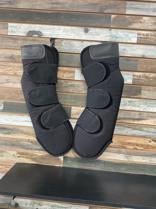 USED Dover Shipping Boots Large Black