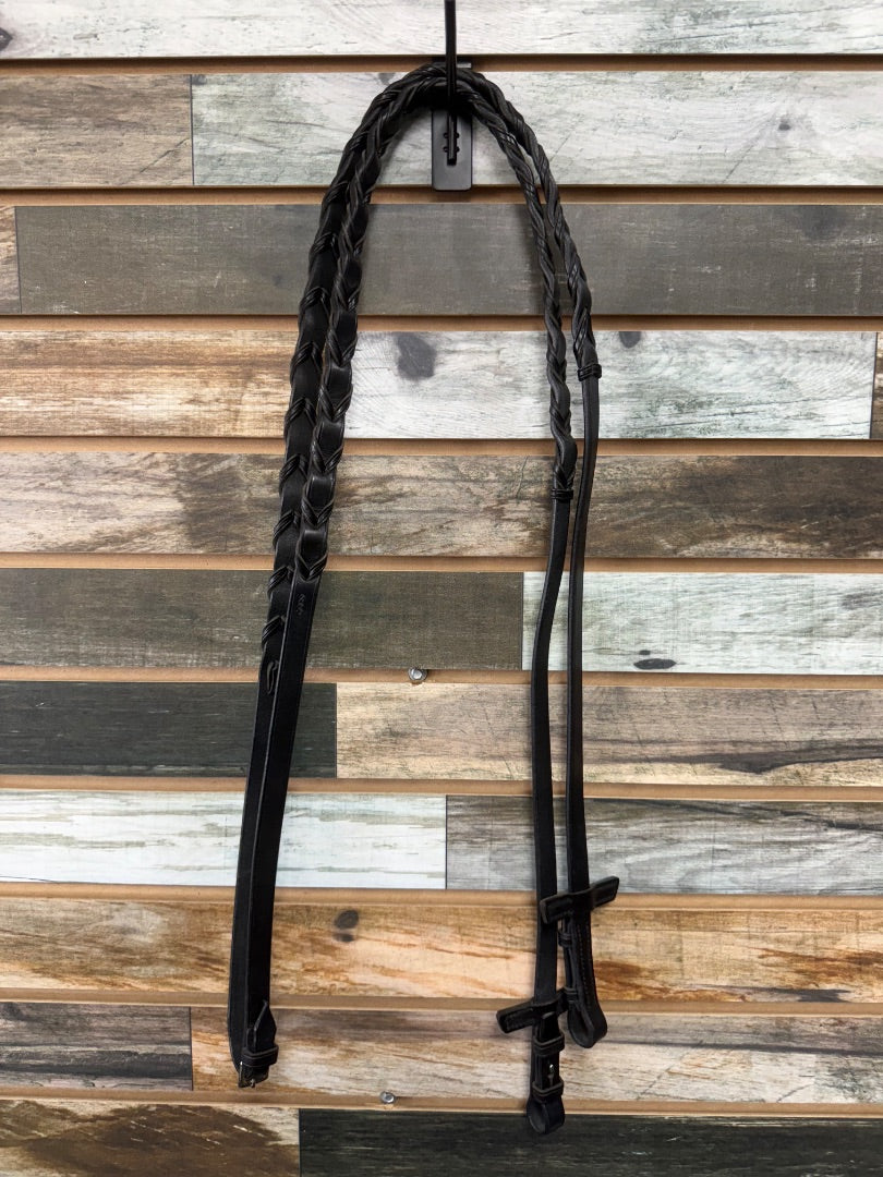 USED  English Reins 5/8" Black