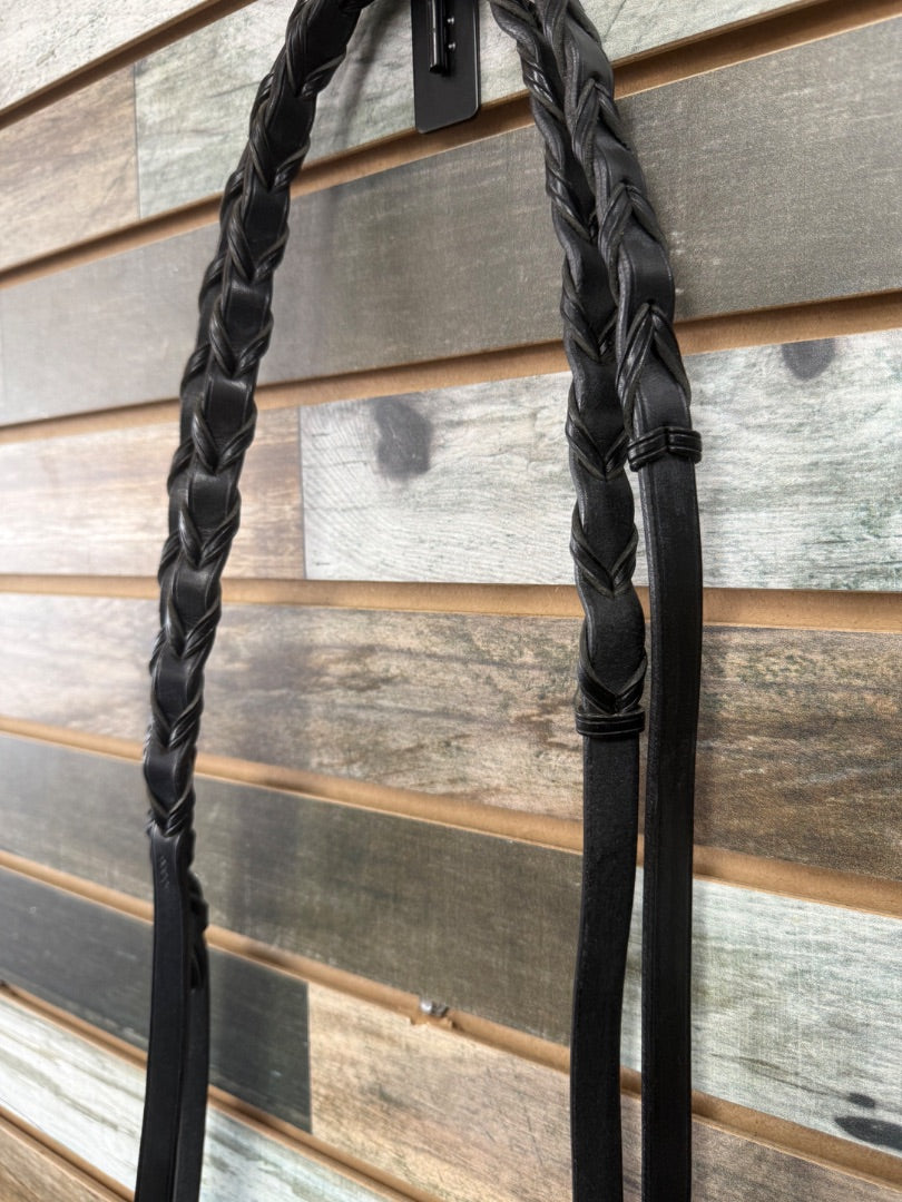 USED  English Reins 5/8" Black