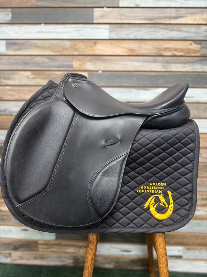 USED Kieffer General Purpose English Saddle 17.5" Black