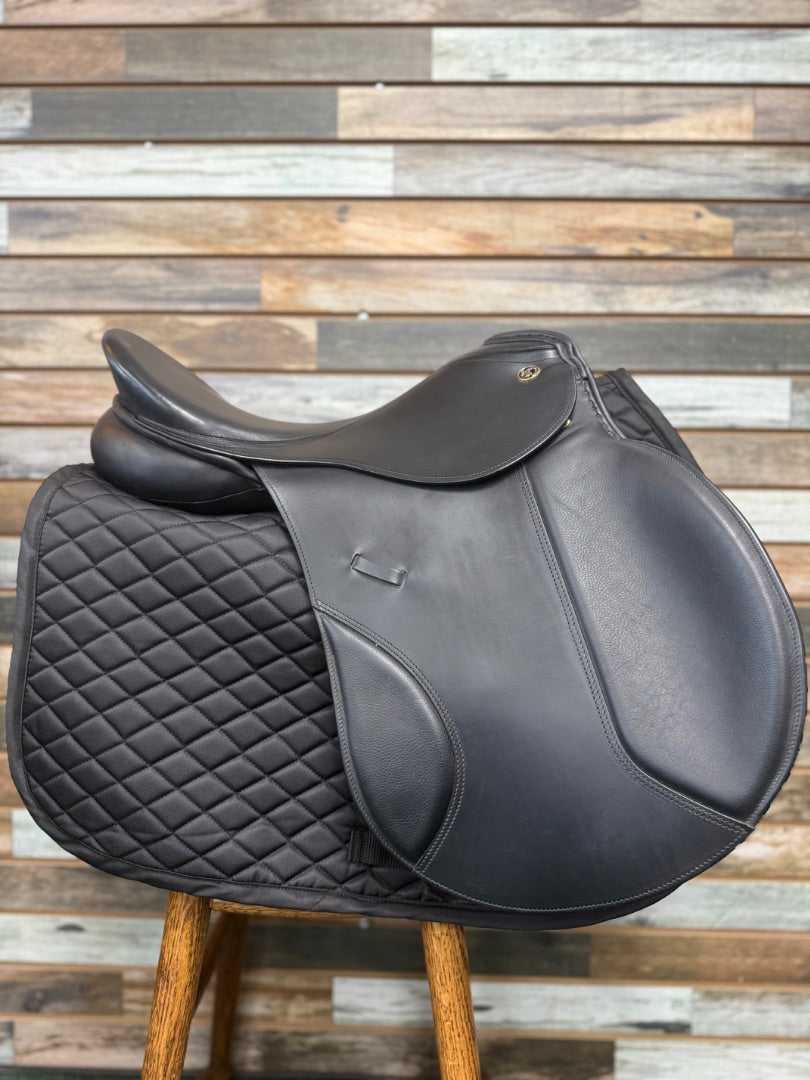 USED Kieffer General Purpose English Saddle 17.5" Black