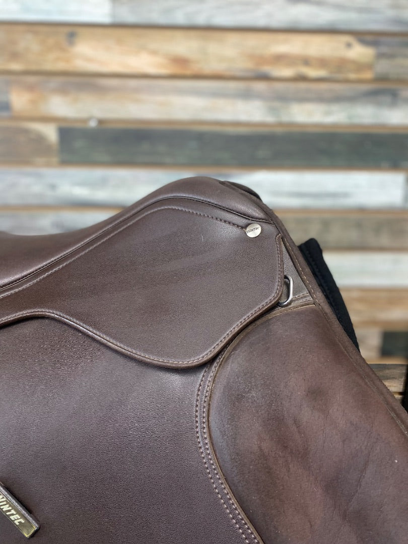 USED Wintec 500 Jump Saddle 18" Brown