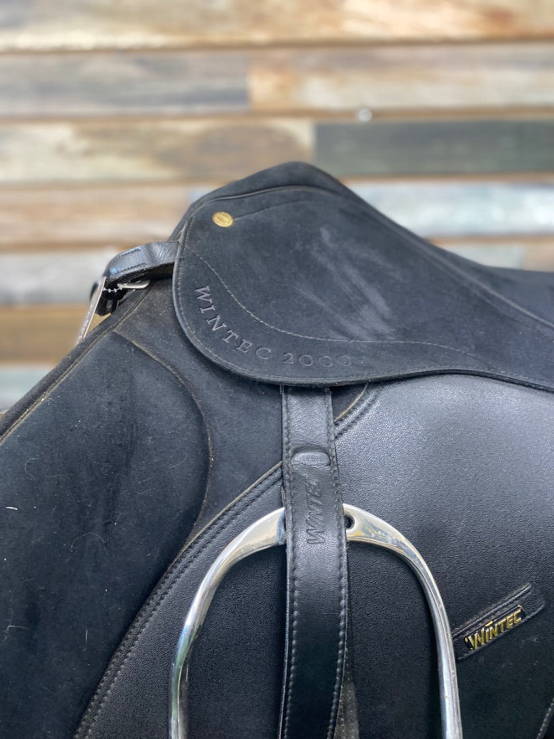 USED Wintec 2000 All Purpose Saddle 18" Black